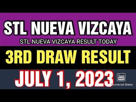 stl nueva vizcaya live today|STL RESULT TODAY, Thursday, December 14, 2023.